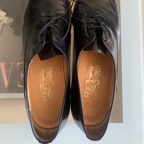 Ferragamo Authentic Leather Dress Shoes - Lightly Worn main image 5